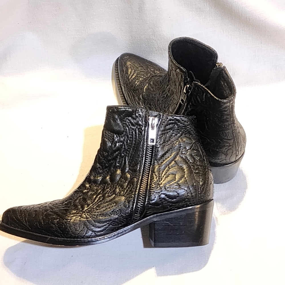 Free People vegan leather‎ boots booties 36